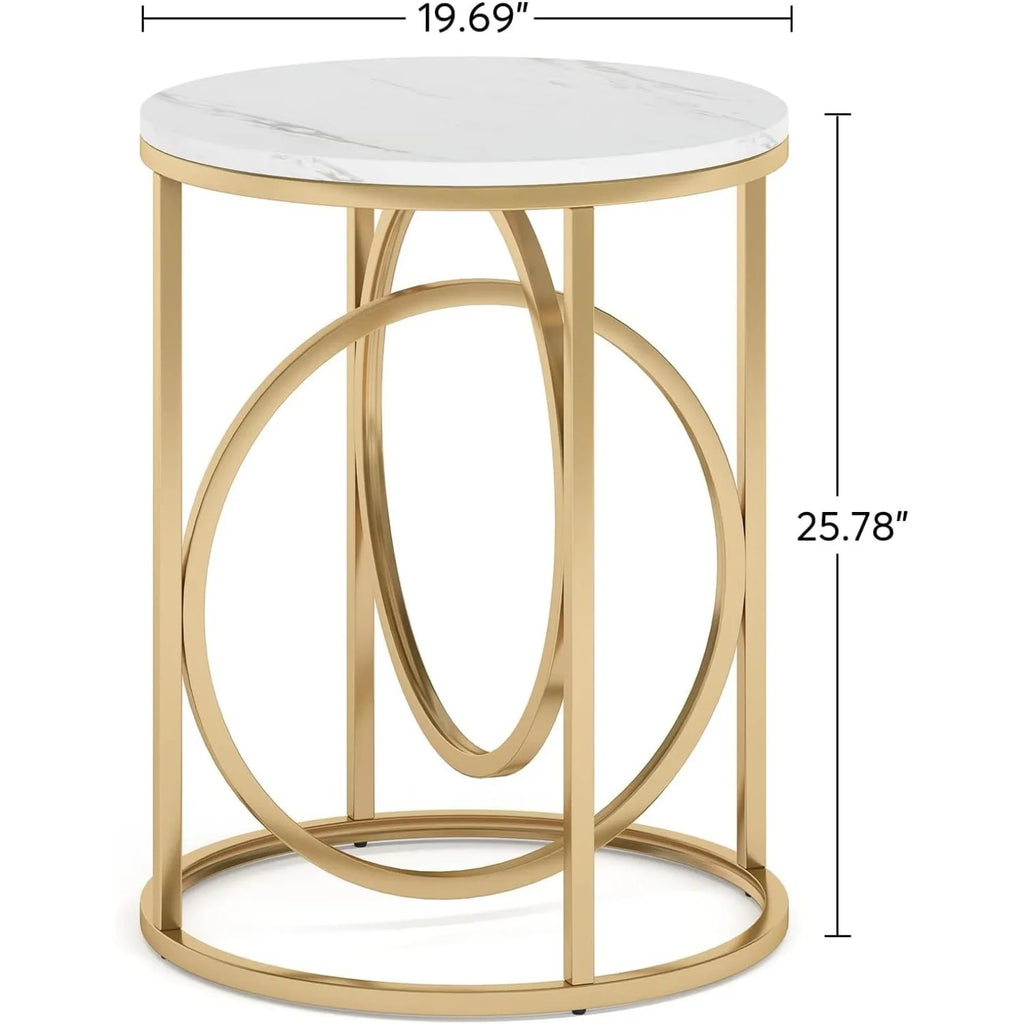 Mona Round Accent Table