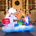 Frostfin LED-lit fishing scene with a Fishin Hole sign and snowy base.