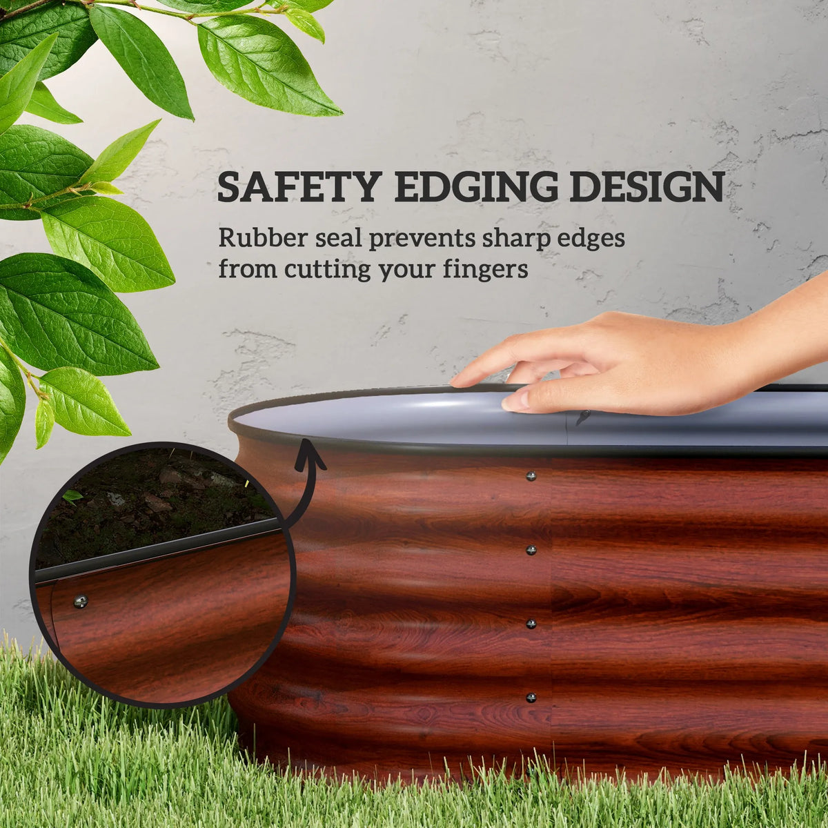 Meadowforge Galvanized Raised Garden Bed