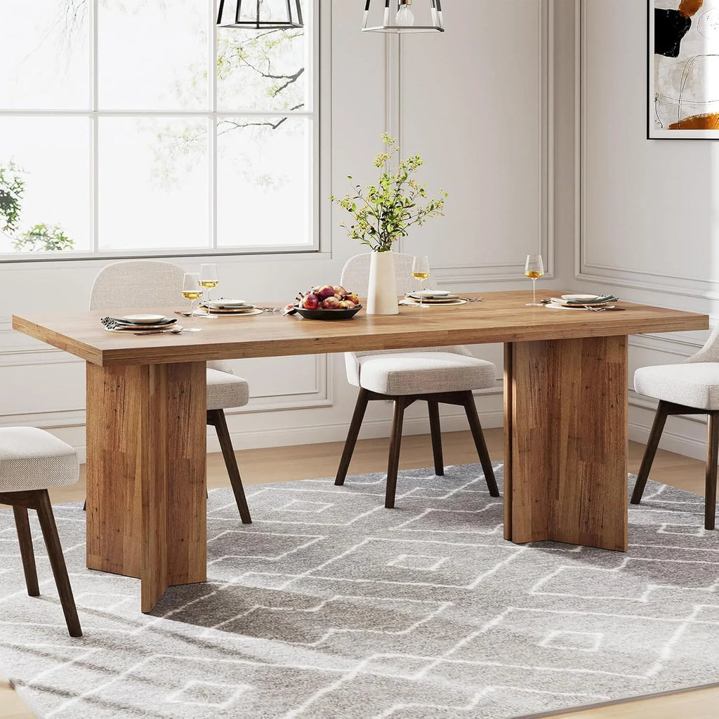 Casper Wide-Legged Dining Table