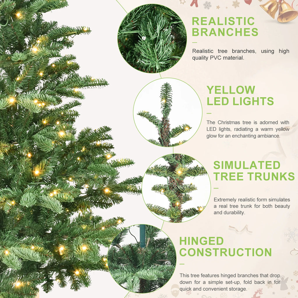 Hearthpine Pre-Lit Christmas Tree