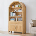 Archbloom Arched Bookcase with Drawer