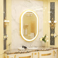 Aurelia LED Oval Bathroom Mirror
