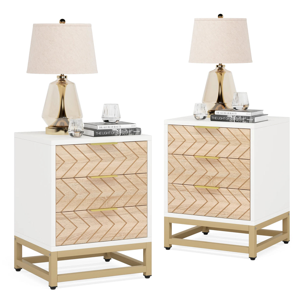 Aglowbloom Nightstand Set of 2
