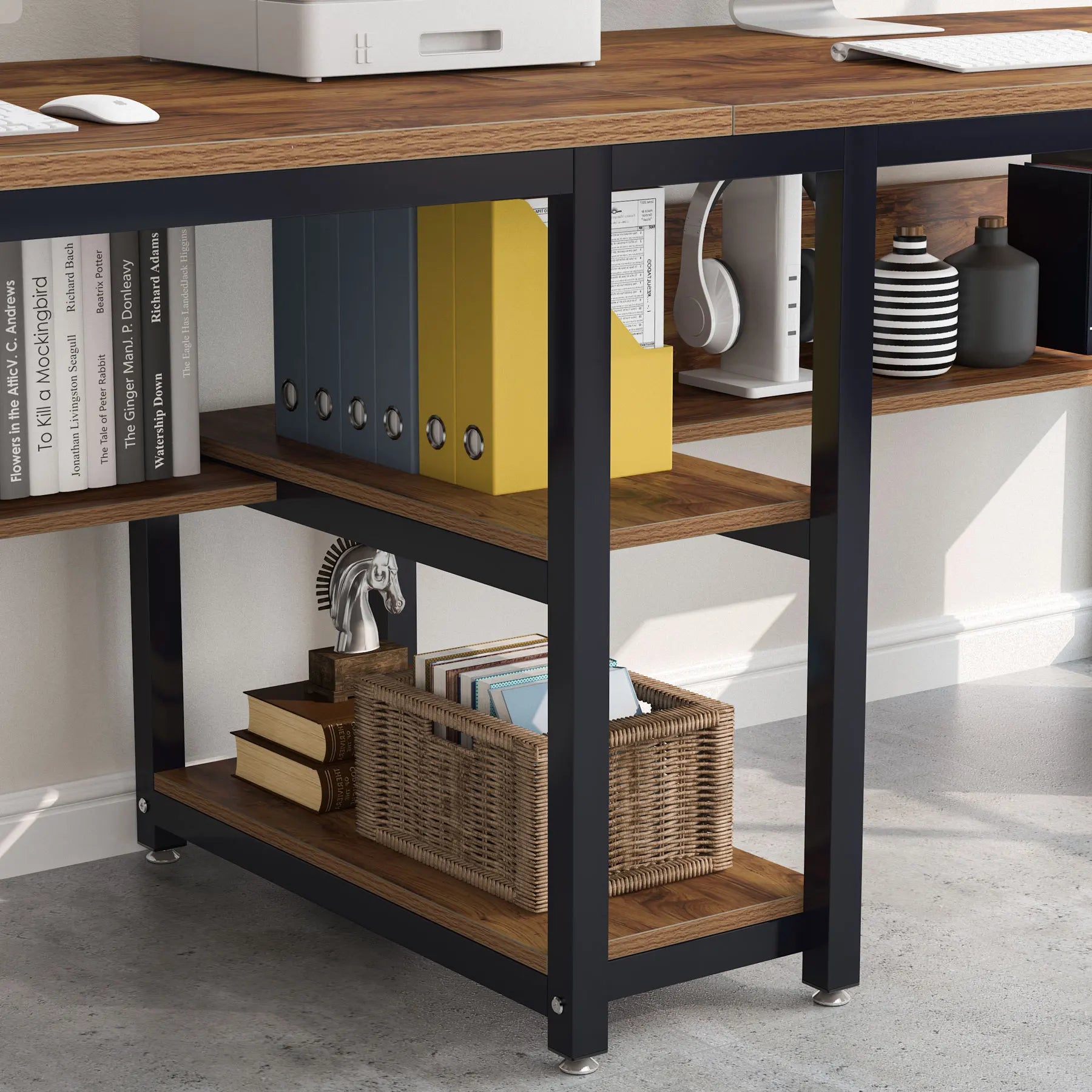 Fenwick Two-Person Workstation Desk