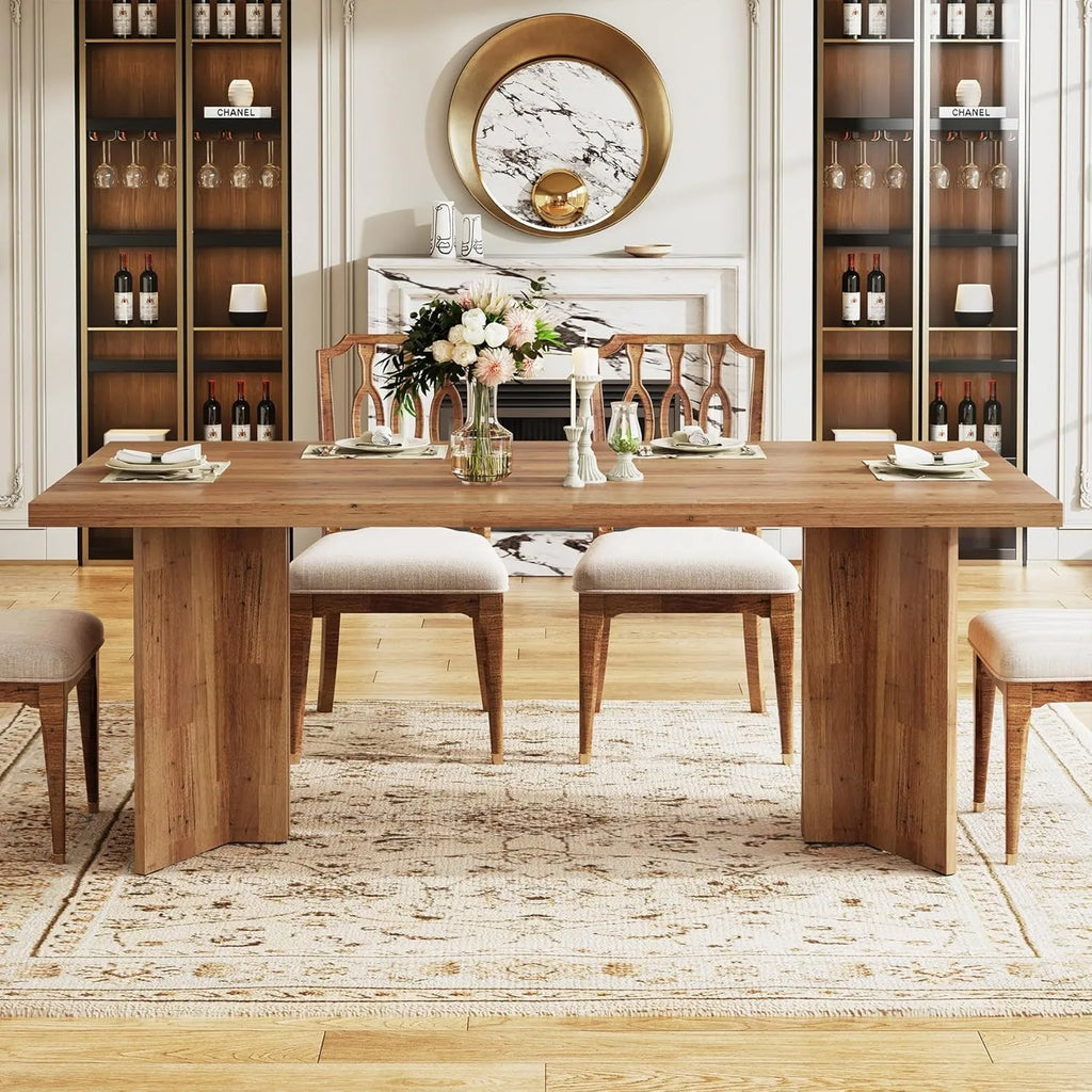 Casper Wide-Legged Dining Table