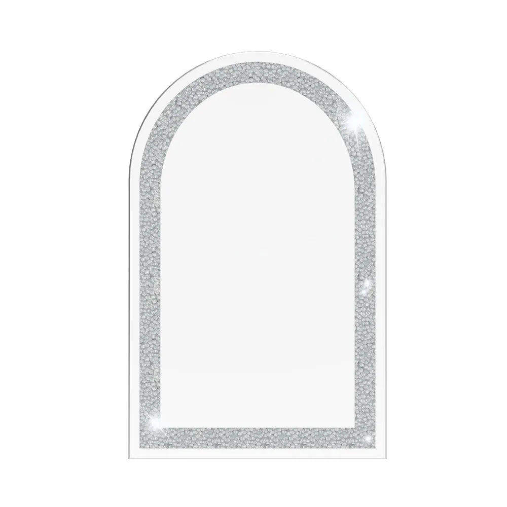 Celestine Crystal Arch Wall Mirror