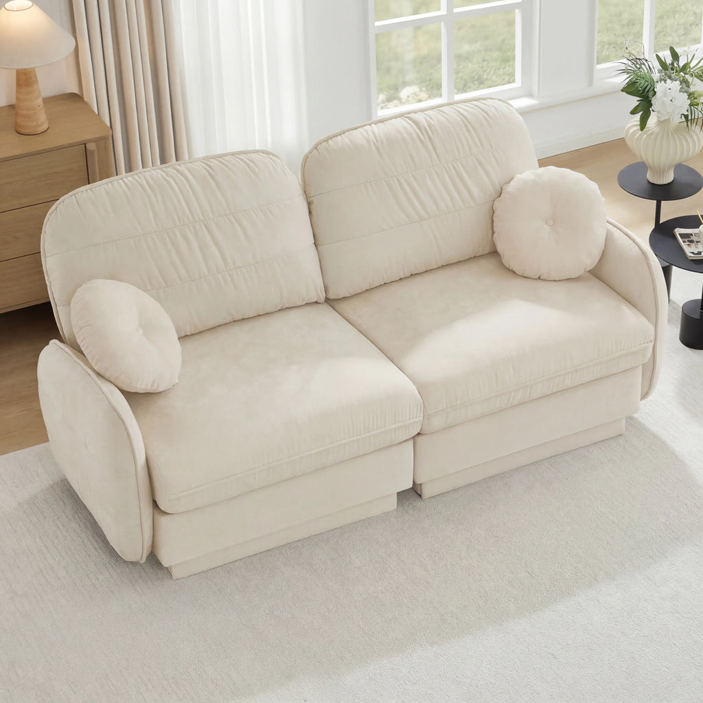 Salcombe Chenille Modular Loveseat