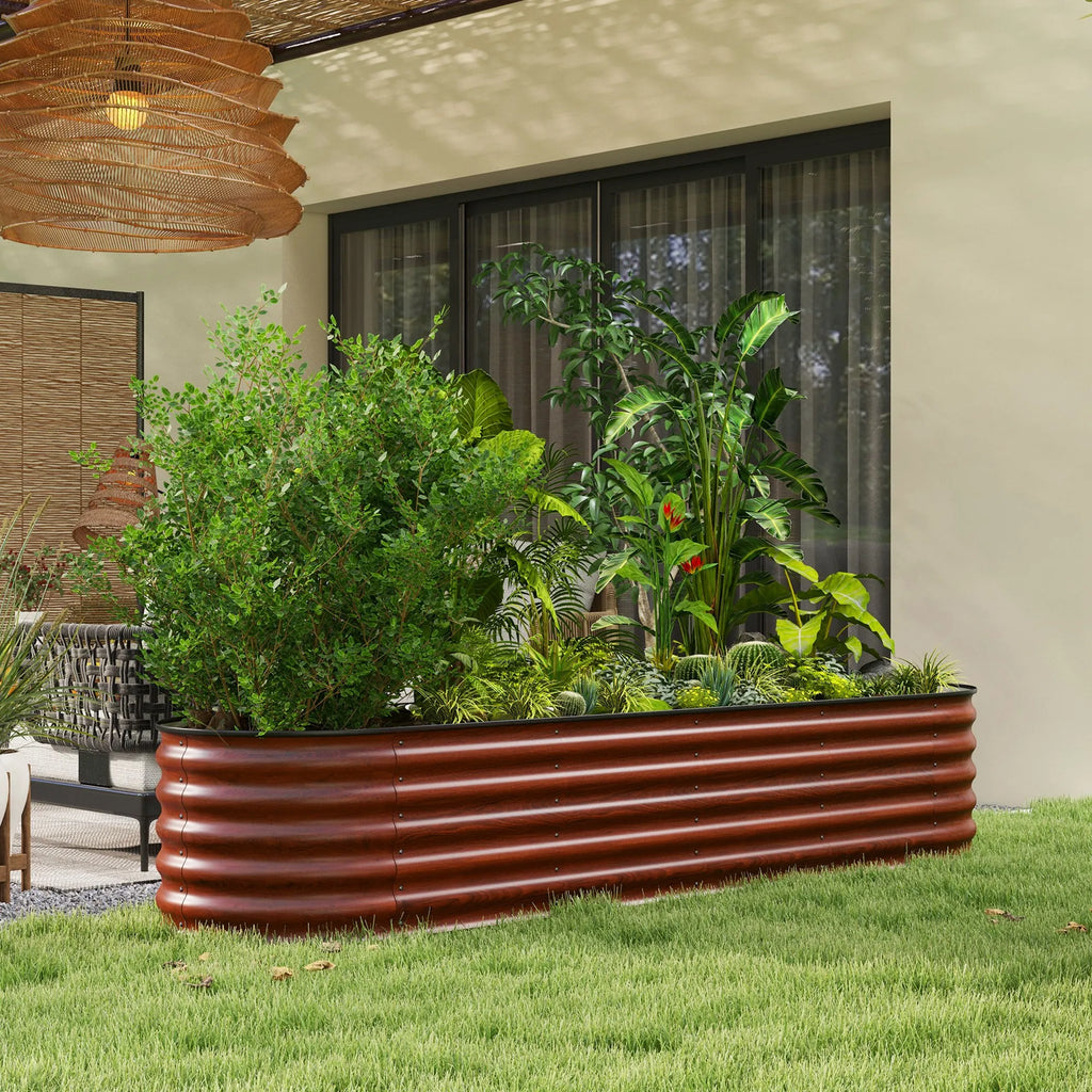 Meadowforge Galvanized Raised Garden Bed