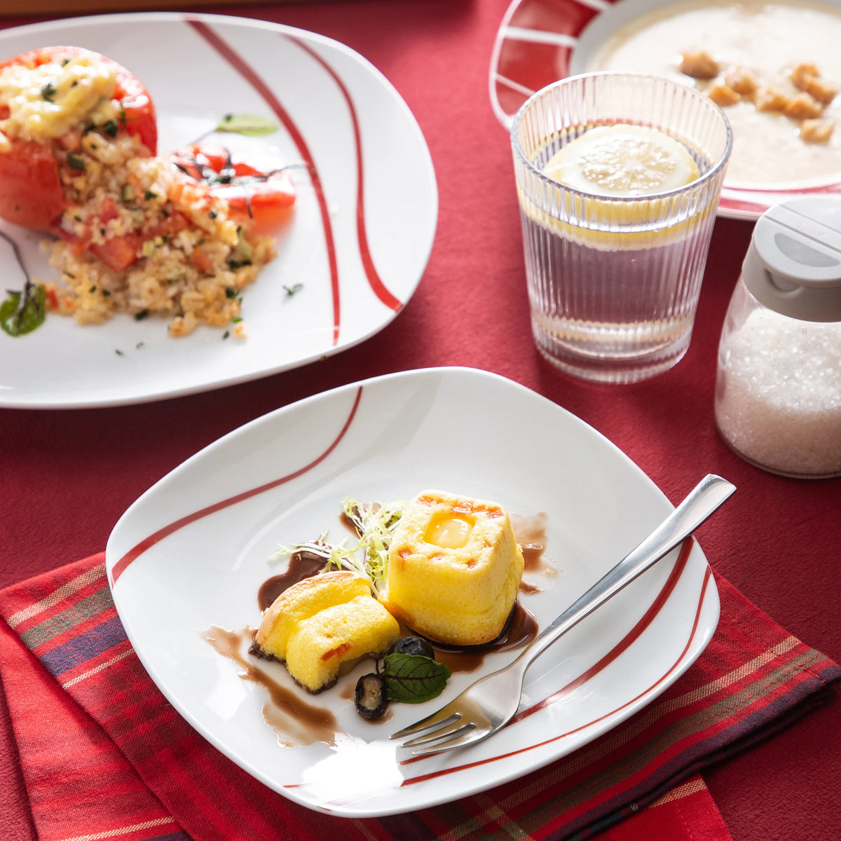 MALACASA Felisa 30-Piece Dinnerware Set