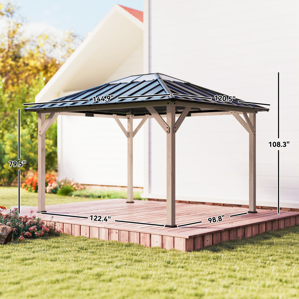 Oakveil Hardtop Gazebo