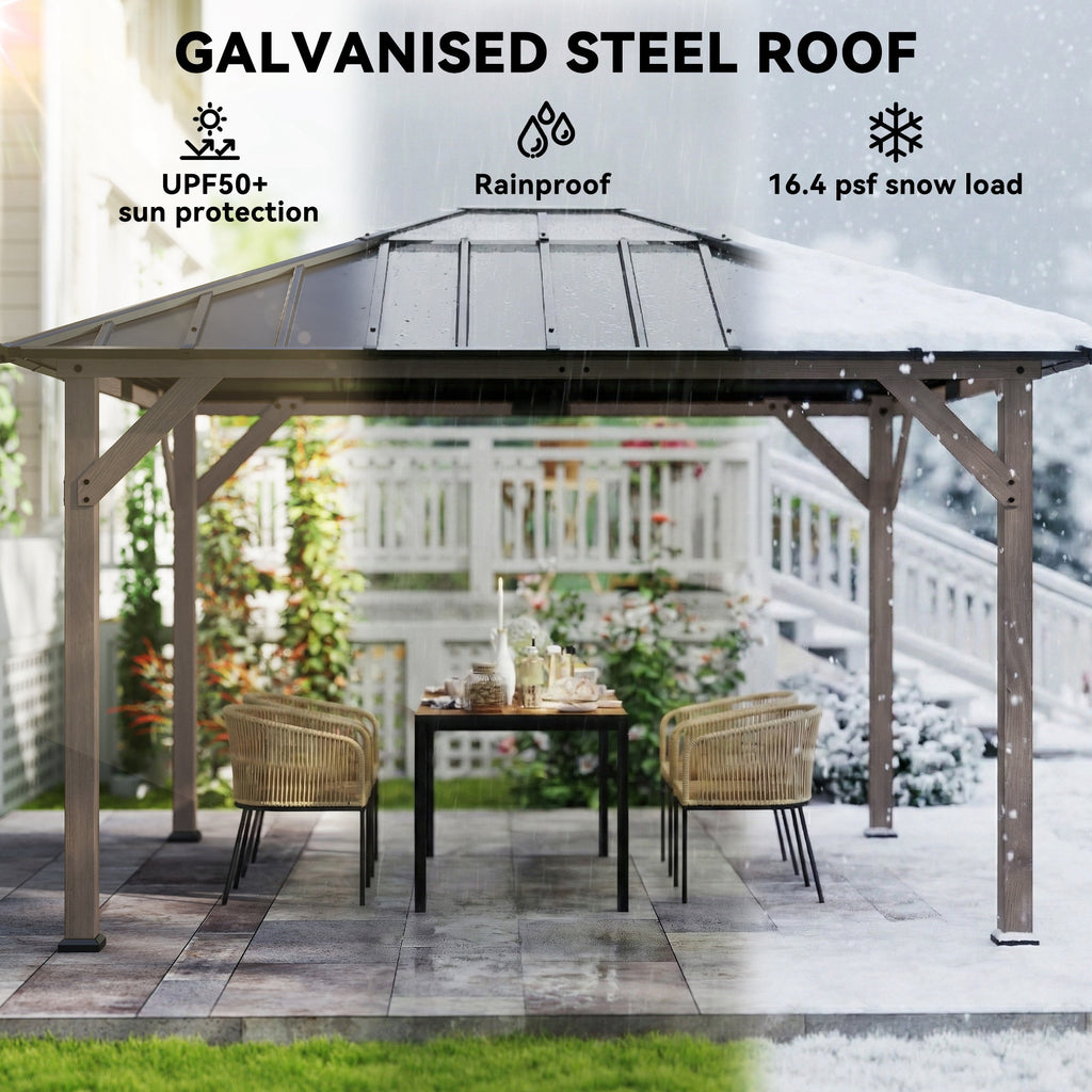 Oakveil Hardtop Gazebo