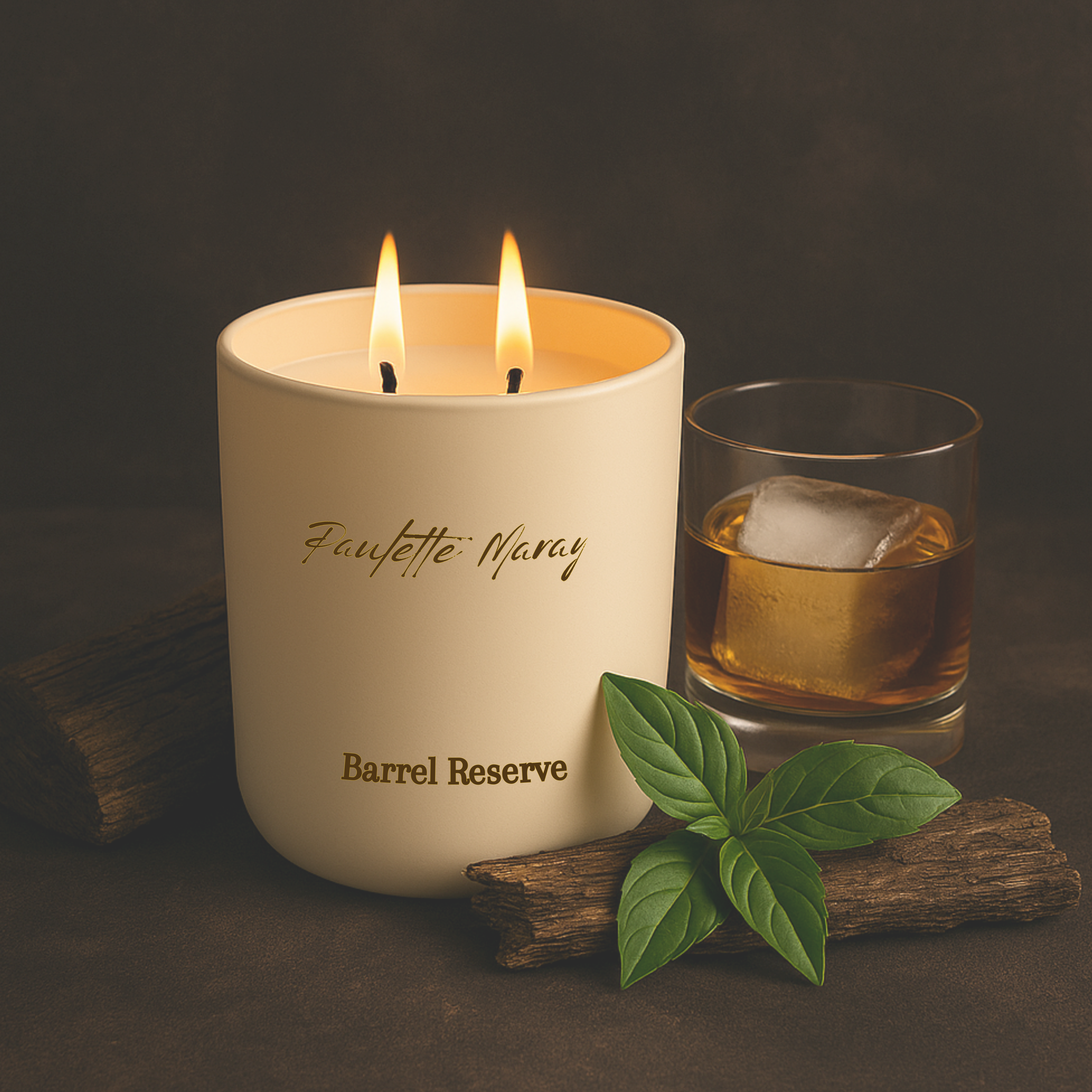 PREORDER Barrel Reserve Luxe Soy Candle (2 weeks)