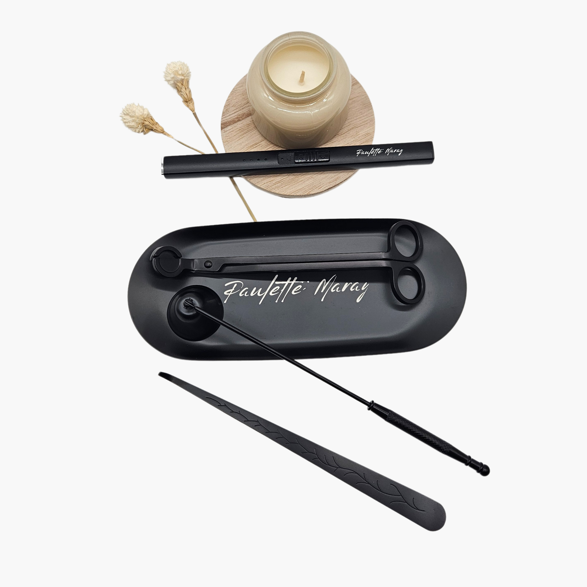 Set di accessori per candele, 3 in 1, forbici taglia-candele