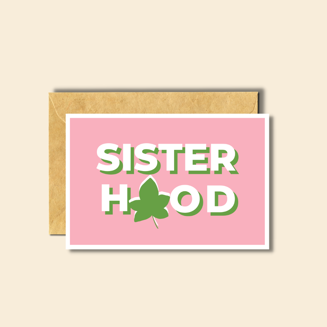 PärdēPress - Sisterhood - Blank Greeting Card