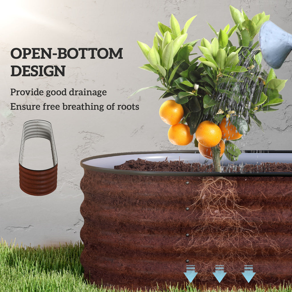 Meadowforge Galvanized Raised Garden Bed