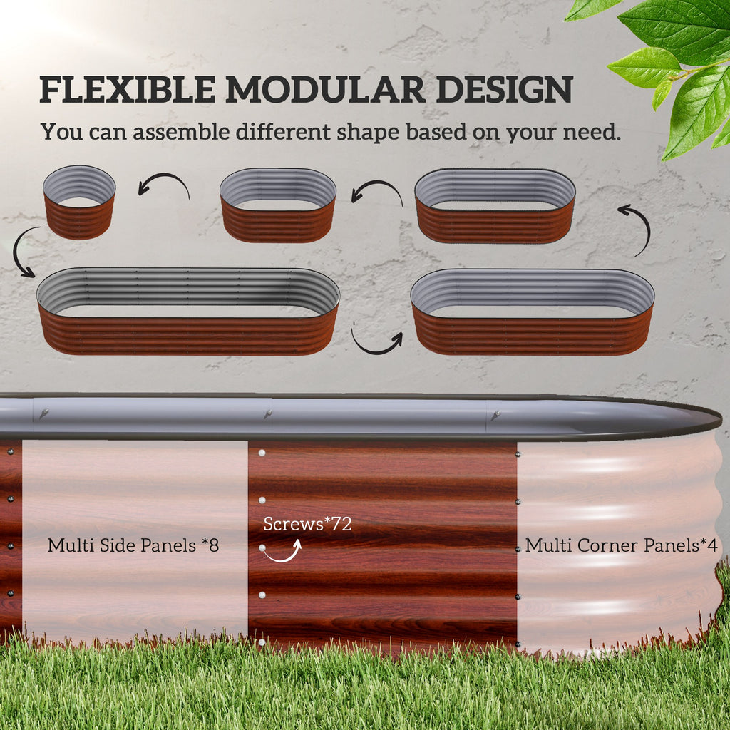Meadowforge Galvanized Raised Garden Bed