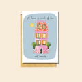 PärdēPress - Made of Love - Blank Greeting Card