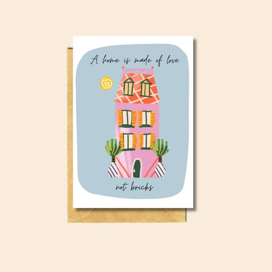PärdēPress - Made of Love - Blank Greeting Card