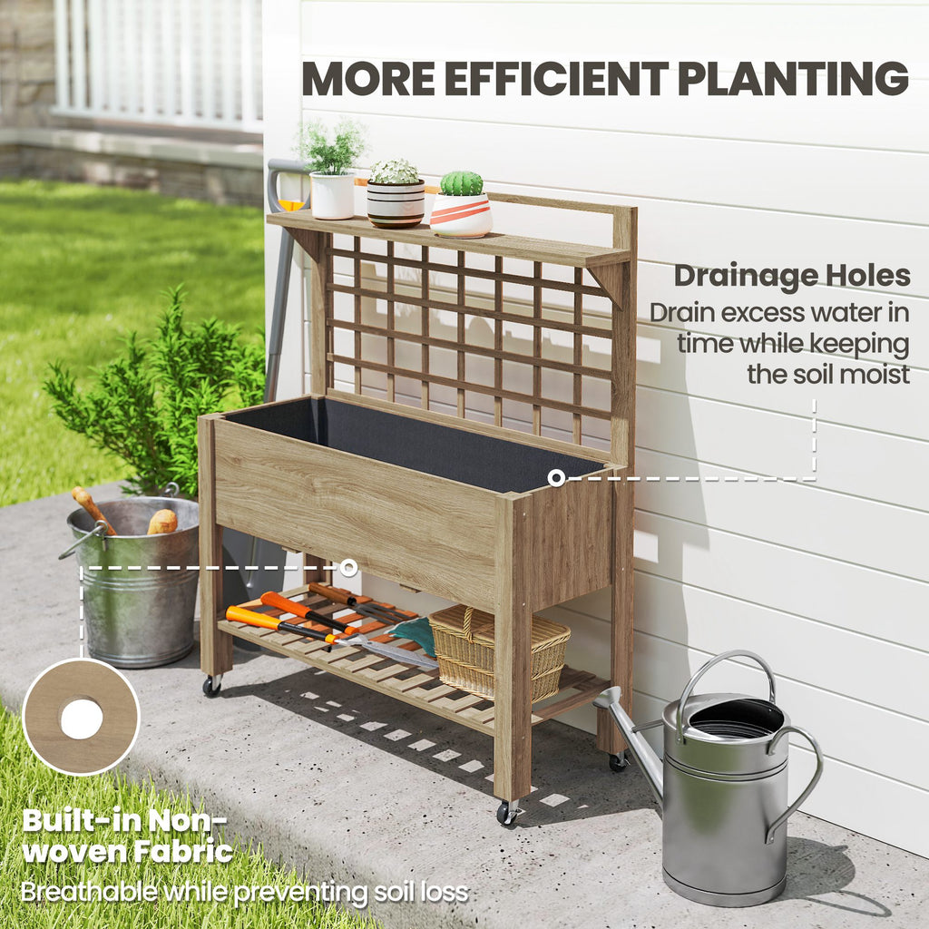 Briarwheel lined planting compartment and drainage feature graphic