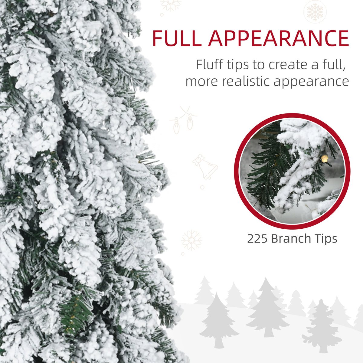 Frostbeam Dual-Color Pencil Christmas Tree