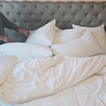 Load and play video in Gallery viewer, Paulette Maray Signature Bedding Collection – Luxury Long-Staple Cotton Sateen Bedding
