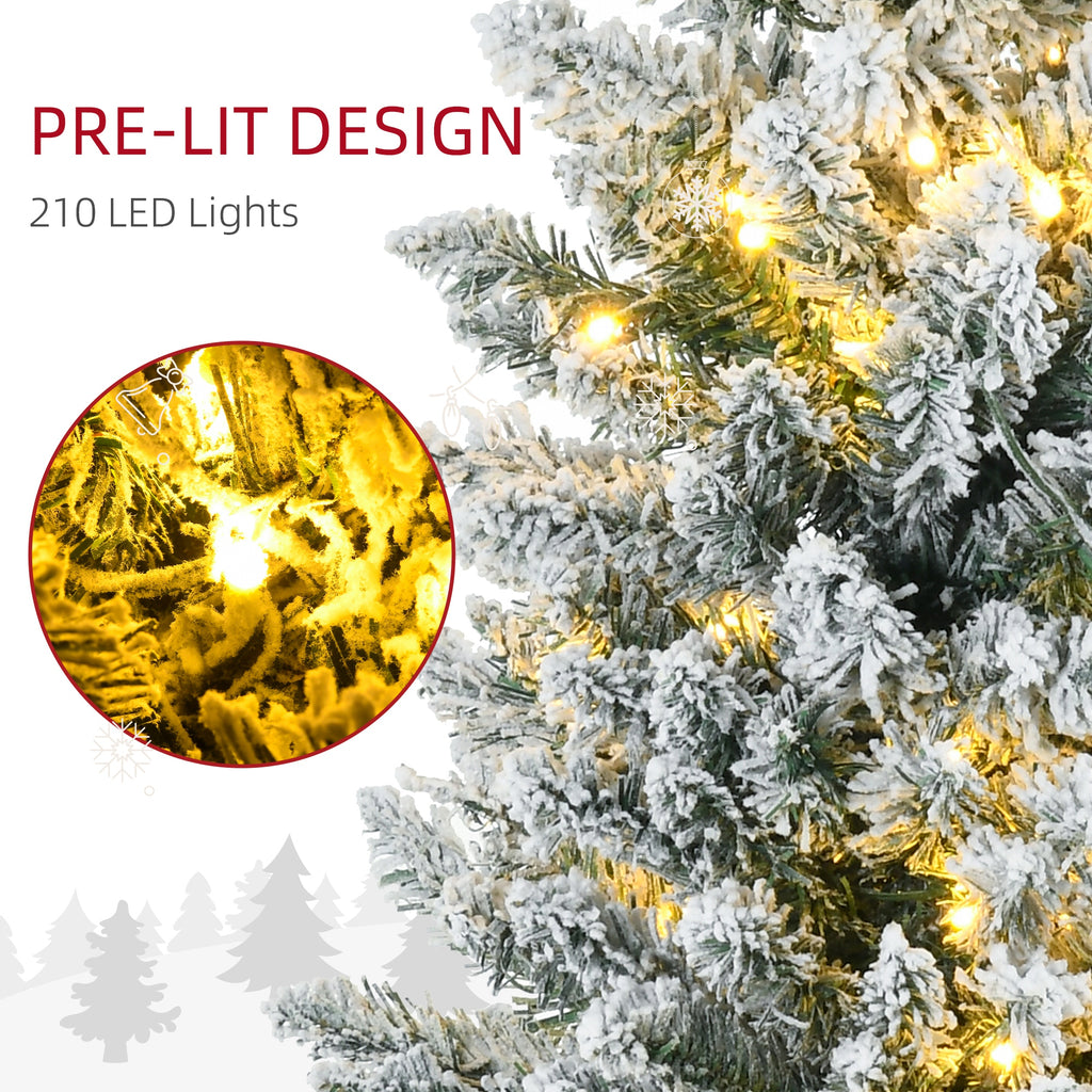 Greenbeam Pre-Lit Pencil Christmas Tree
