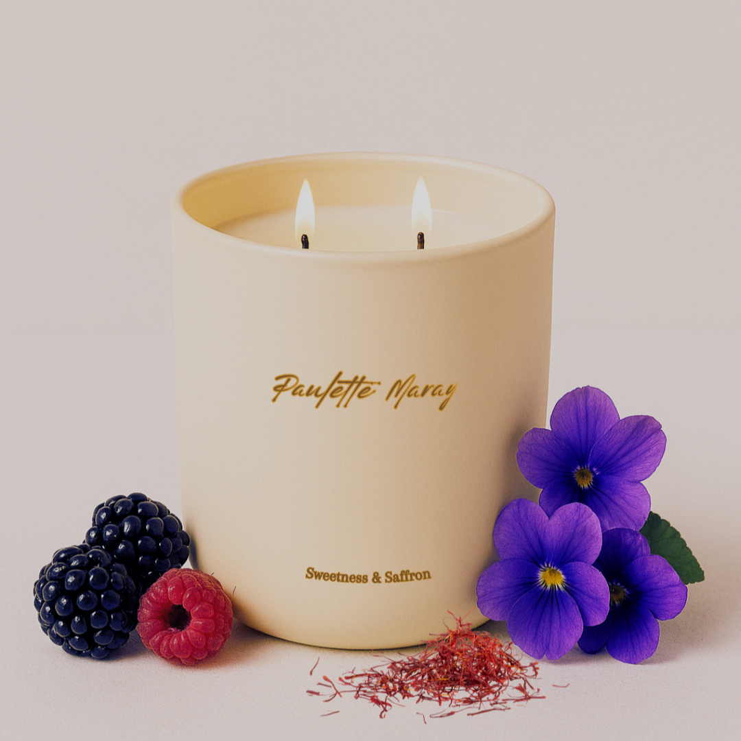Sweetness & Saffron Signature Luxe Soy Candle